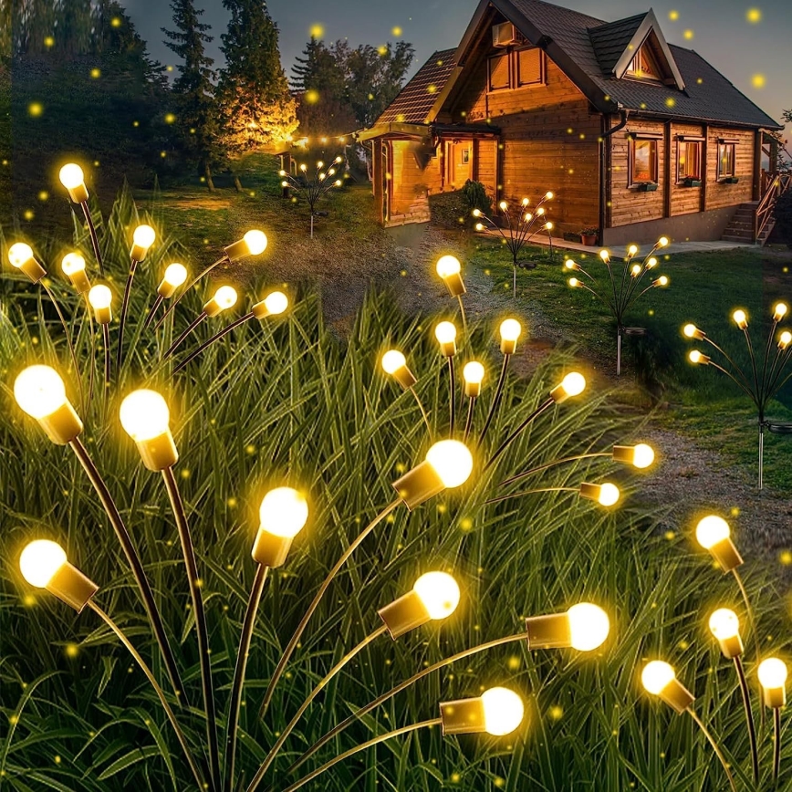 LED Solarne oświetlenie dekoracyjne 10xLED/1,2V 3000K 73 cm IP44