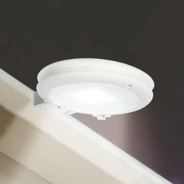 LED Solarny kinkiet LED/1,2V 1000 mAh IP44 biały