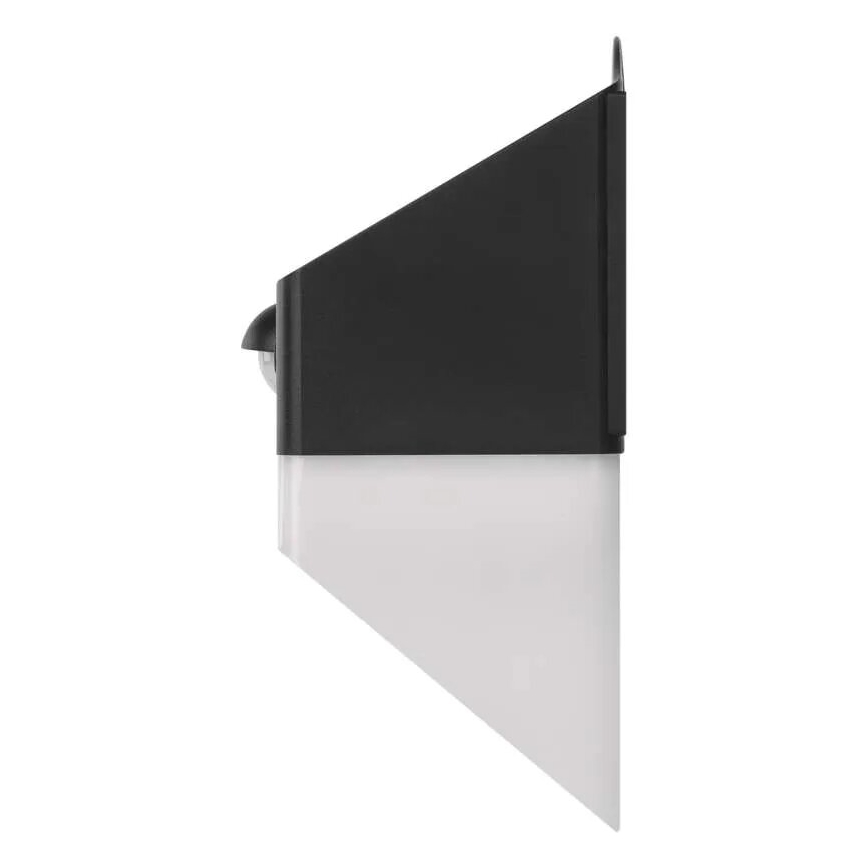 LED Solarna lampa ścienna z czujnikiem LUMI LED/3,7W IP65 czarna