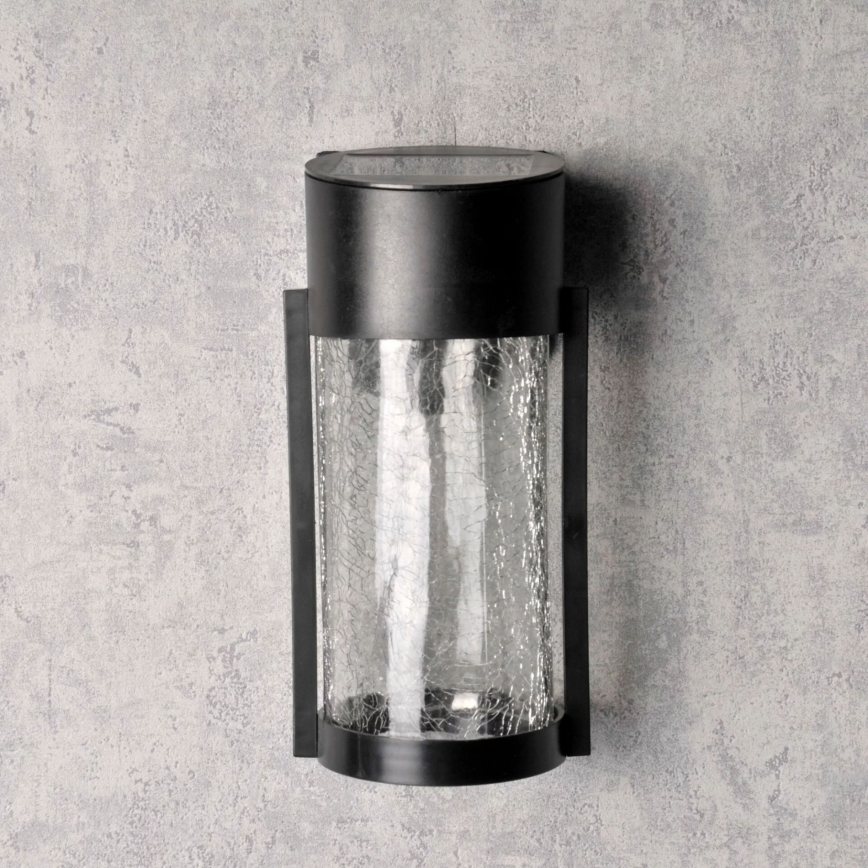 LED Solarna lampa ścienna VETRO LED/1,2V 600 mAh IP44