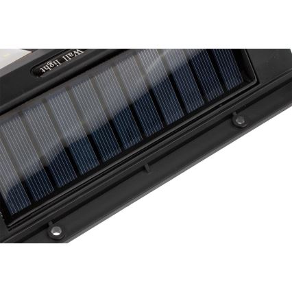 LED solarny kinkiet z czujnikiem LED/1,2W/3,7V 1200 mAh IP44