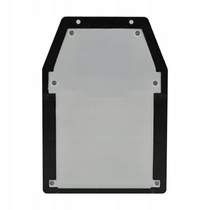 LED solarny kinkiet z czujnikiem LED/3,7V 600 mAh IP44 czarny