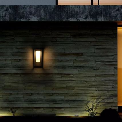 LED Solarna lampa ścienna z czujnikiem SAMSUNG CHIP LED/2W/3,7V IP65 2600 mAh