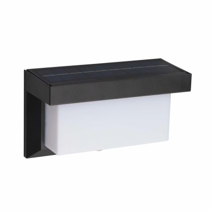 LED Solarna lampa ścienna z czujnikiem TONY LED/3,7V 1800 mAh IP44