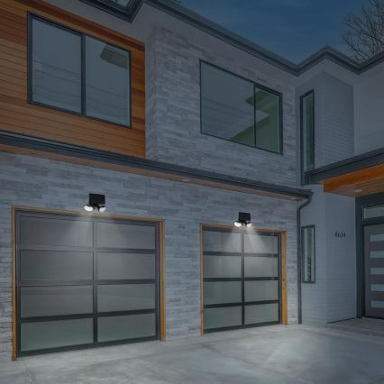 LED Solarny naświetlacz z czujnikiem 2xLED/4W/5V IP65