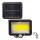 LED Solarny naświetlacz z czujnikiem DUO LED/1W/3,7V 1200 mAh IP44