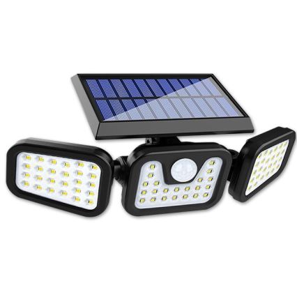 LED Elastyczna solarny reflektor z czujnikiem LED/15W/3,7V 2400 mAh IP54 4500K