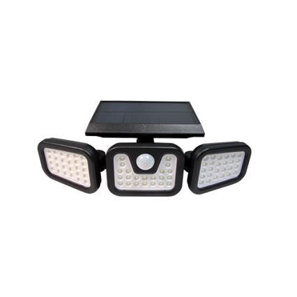 LED Elastyczna solarny reflektor z czujnikiem LED/15W/3,7V 2400 mAh IP54 4500K