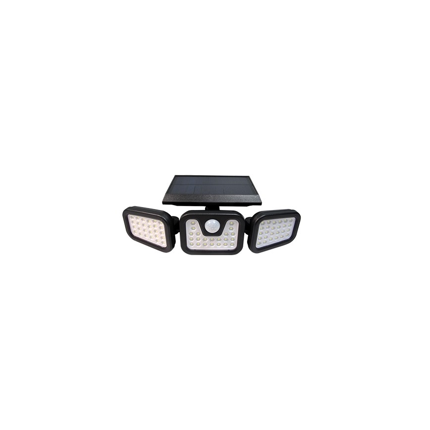 LED Elastyczna solarny reflektor z czujnikiem LED/15W/3,7V 2400 mAh IP54 4500K