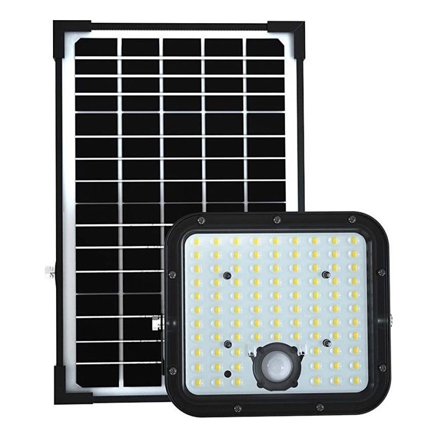 LED Solarny naświetlacz z czujnikiem LED/30W/6,4V 4000K 6000 mAh + zdalne sterowanie