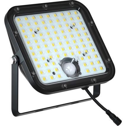 LED Solarny naświetlacz z czujnikiem LED/30W/6,4V 4000K 6000 mAh + zdalne sterowanie