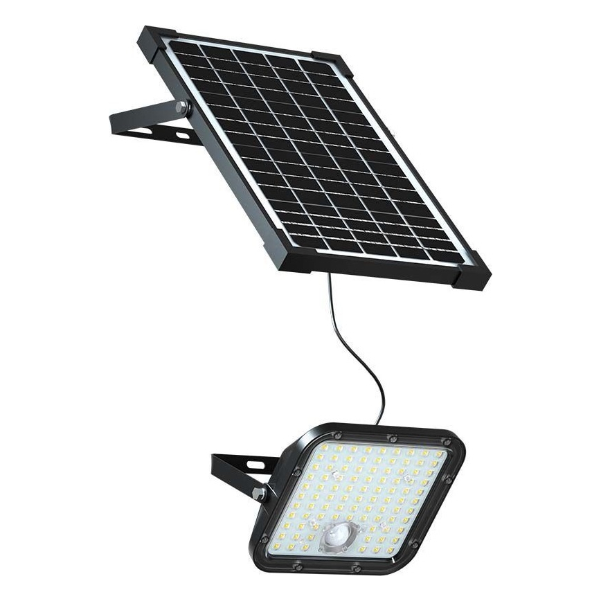 LED Solarny naświetlacz z czujnikiem LED/30W/6,4V 4000K 6000 mAh + zdalne sterowanie