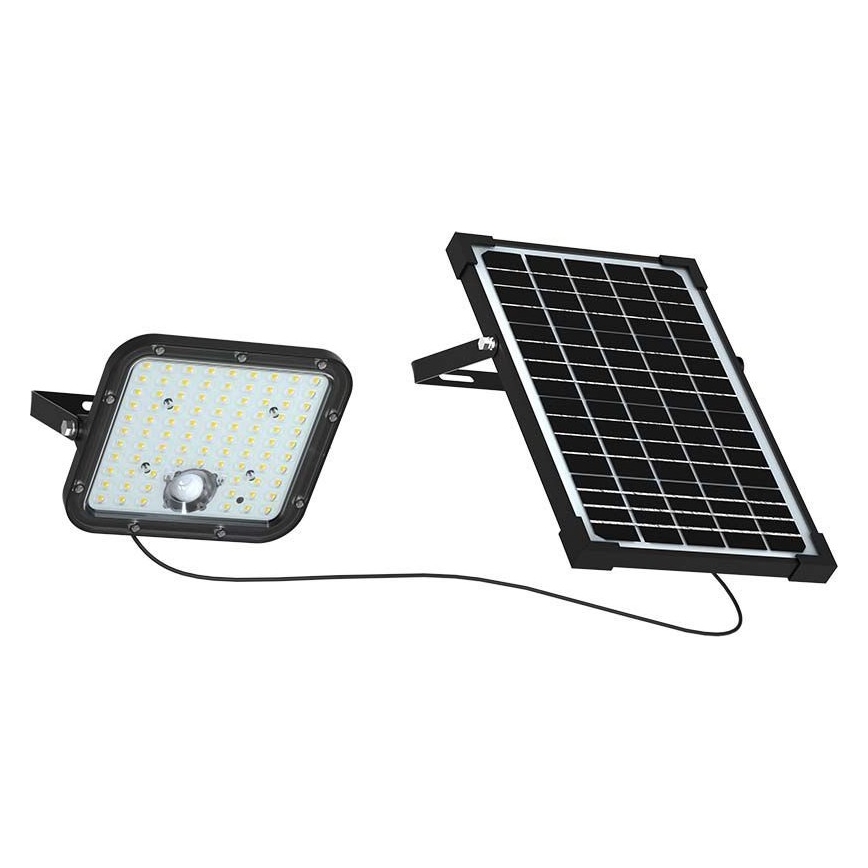 LED Solarny naświetlacz z czujnikiem LED/30W/6,4V 4000K 6000 mAh + zdalne sterowanie