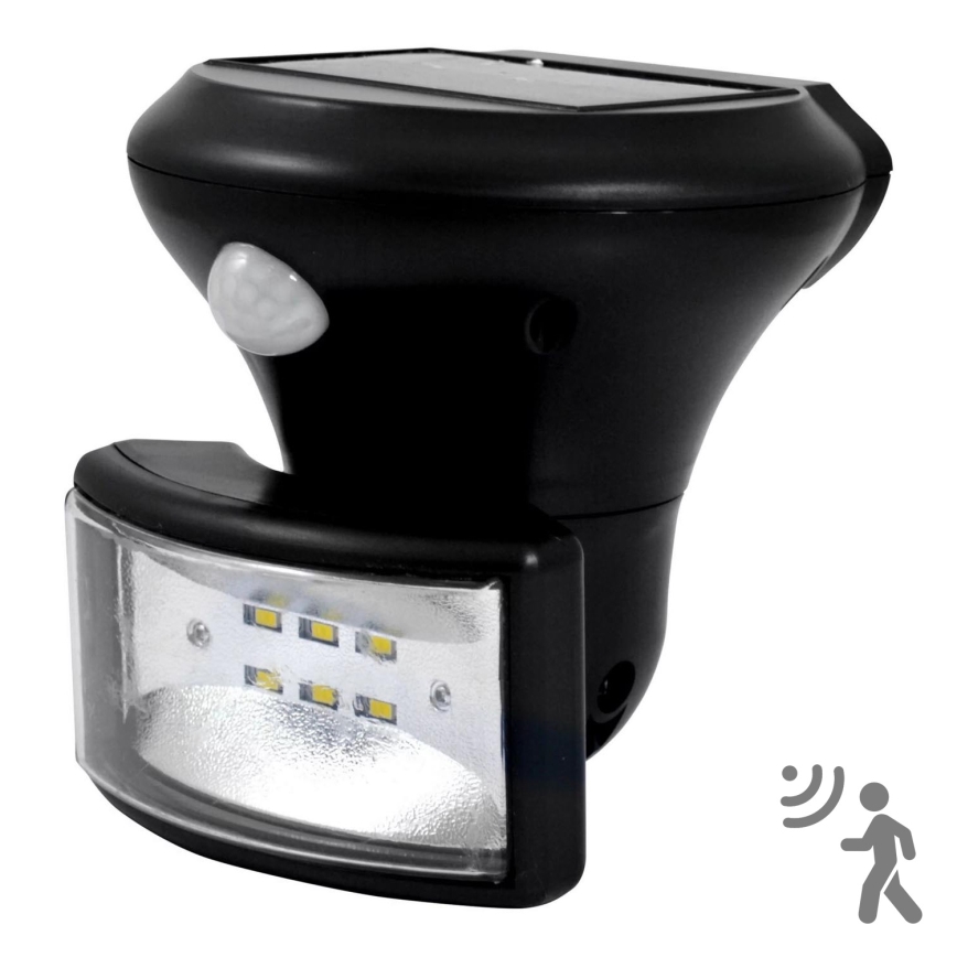 LED Solarny naświetlacz z czujnikiem LED/5W/3,7V 2000 mAh IP44