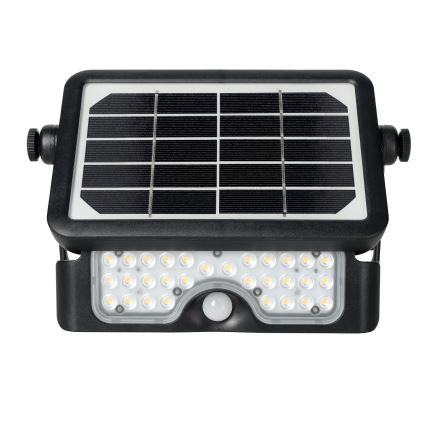 LED Solarny naświetlacz z czujnikiem LED/5W/3,7V 4000K IP65 3000 mAh