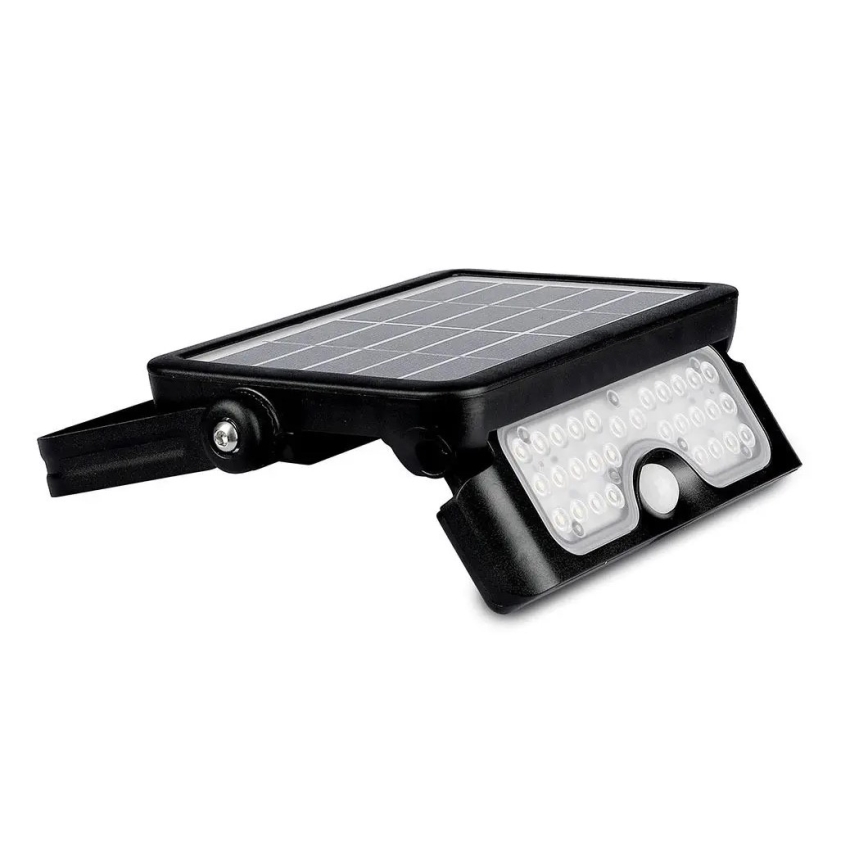 LED Solarny naświetlacz z czujnikiem LED/5W/3,7V IP65 4000K 3000 mAh