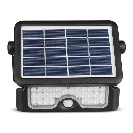 LED Solarny naświetlacz z czujnikiem LED/5W/3,7V IP65 4000K 3000 mAh