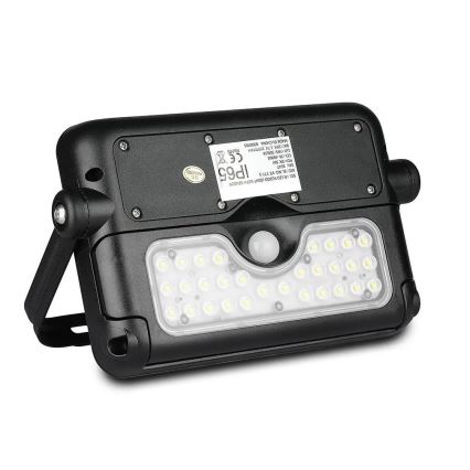 LED Solarny naświetlacz z czujnikiem LED/5W/3,7V IP65 4000K 3000 mAh