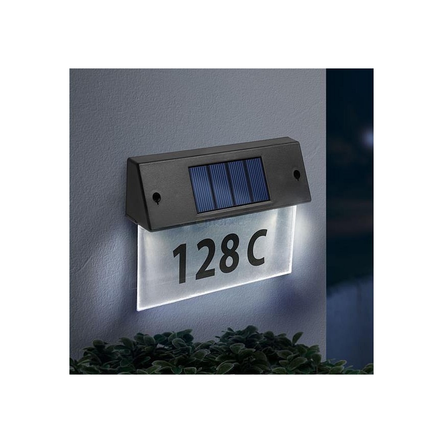 LED Solarny numer domu LED/1,2V/600 mAh IP44