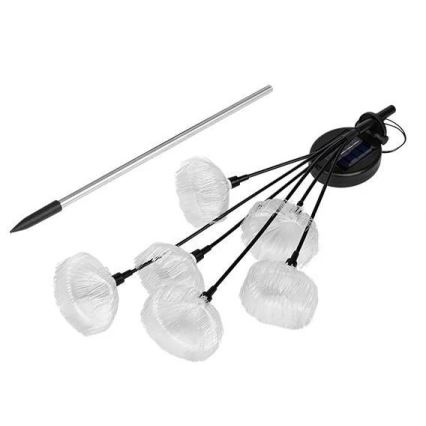 LED Solarny Oświetlenie dekoracyjne LED/1,2V 3000K 80 cm 600 mAh IP44
