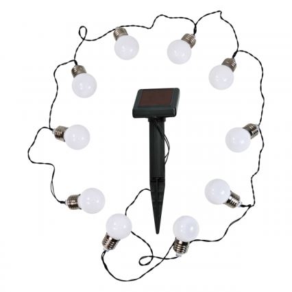 LED Solarny ozdobny łańcuch LED/1,2V 300 mAh 3,8 m IP44