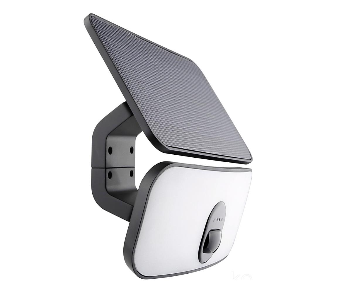 LED Solarny reflektor z czujnikiem LED/13W/3,7V IP65 4000K