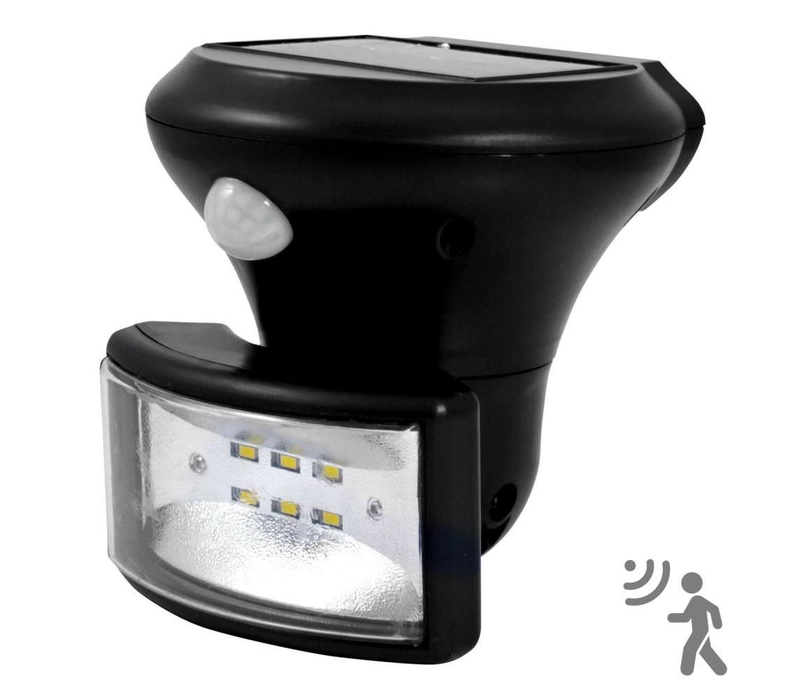 LED Solarny reflektor z czujnikiem LED/5W/3,7V IP44