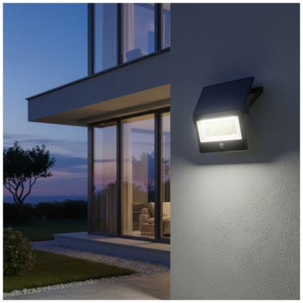 Naświetlacz solarny LED z czujnikiem NCS G2 LED/30W/3,7V 3000/4000/6500K IP54 5200 mAh