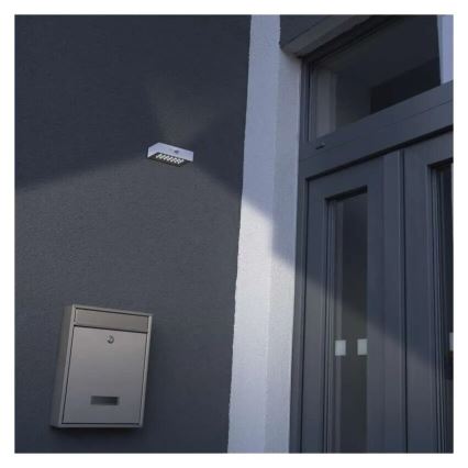 Reflektor solarny LED z czujnikiem ruchu LED/3,7V 1200mAh 4000K IP65 biały