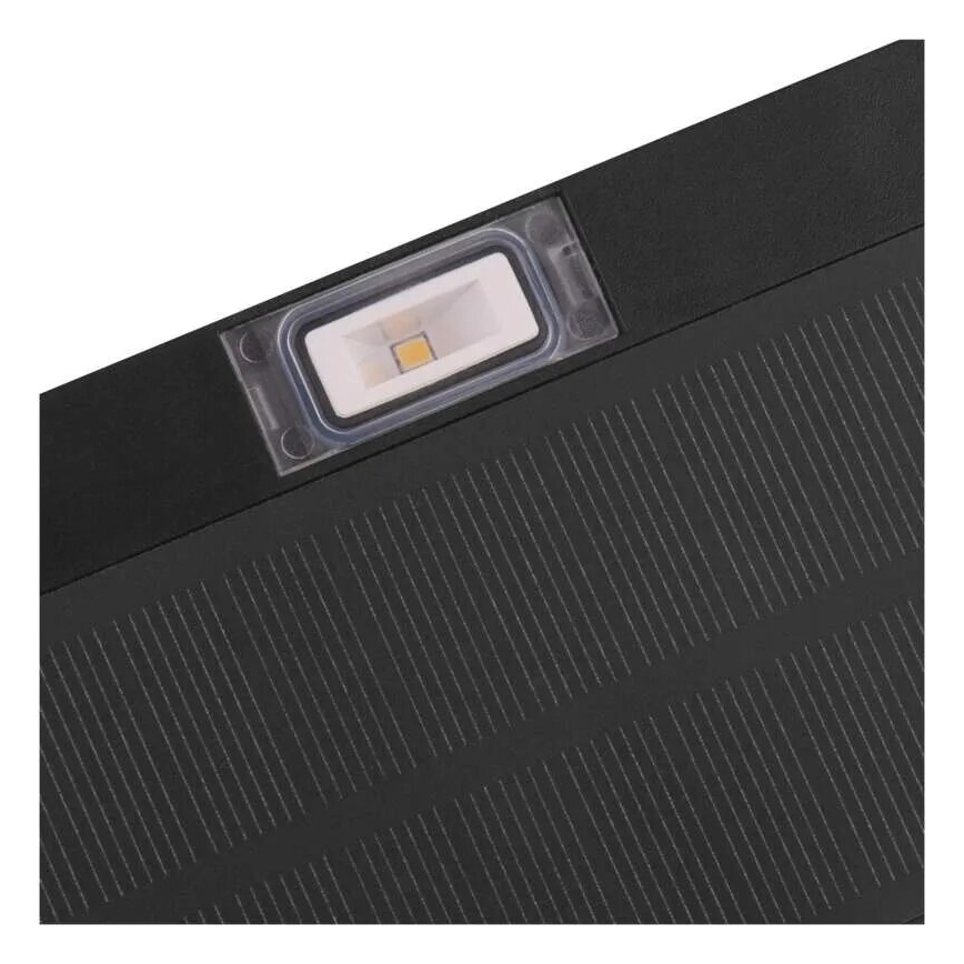 Reflektor solarny LED z czujnikiem ruchu LED/3,7V 1200mAh 4000K IP65 czarny