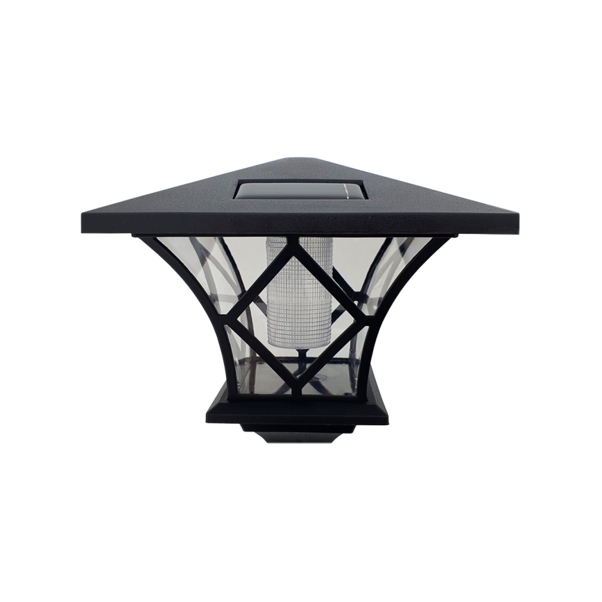 LED Solarny zewnętrzny lampa 3w1 LED/1,2V 200 mAh IP44 czarny