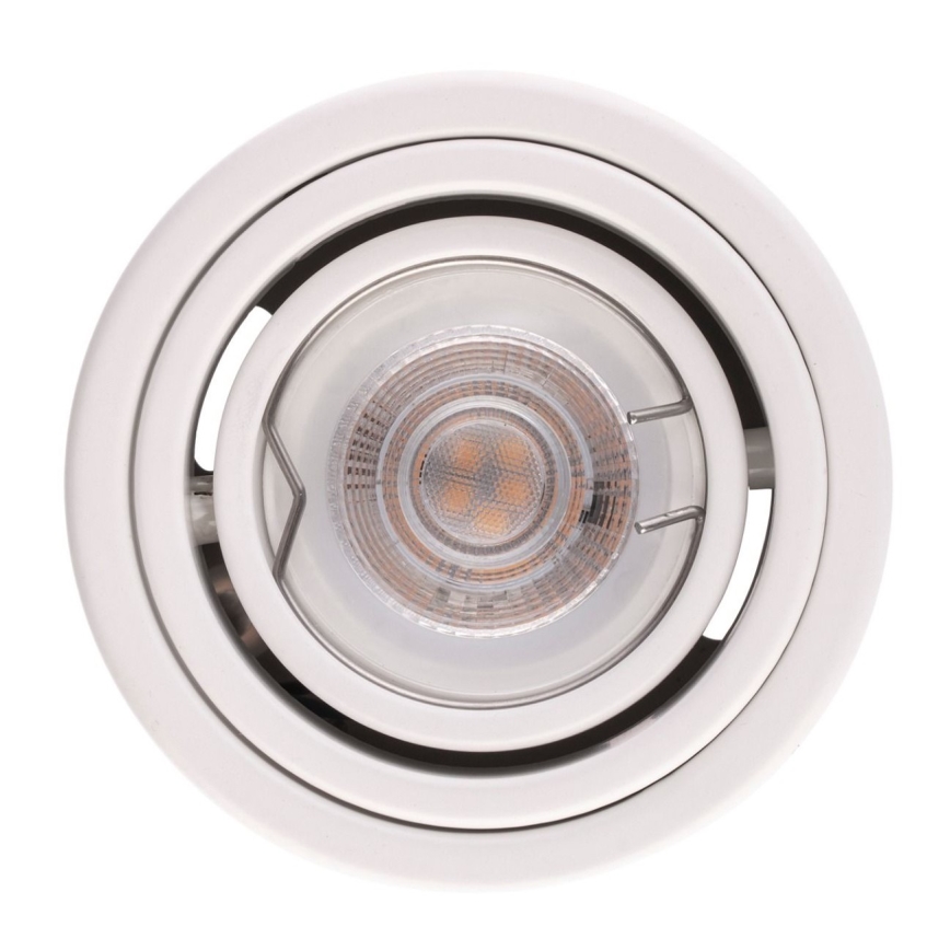 LED Spotlight TUBA 1xGU10/5W/230V 2700K biały