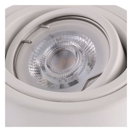 LED Spotlight TUBA 1xGU10/5W/230V 2700K biały