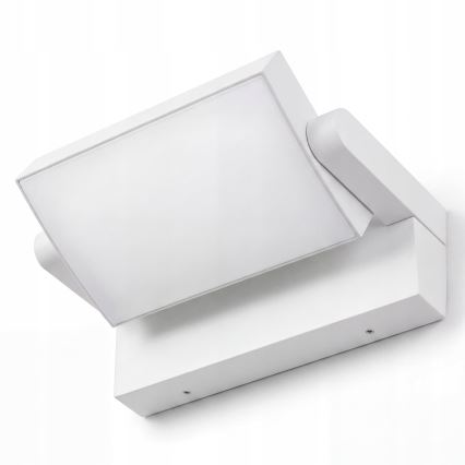 LED ściemnialna zewnętrzna oprawa ścienna LED/12/18/24W/230V 3000/4000/6500K IP54 biała