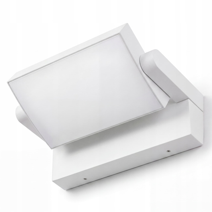 LED ściemnialna zewnętrzna oprawa ścienna LED/12/18/24W/230V 3000/4000/6500K IP54 biała