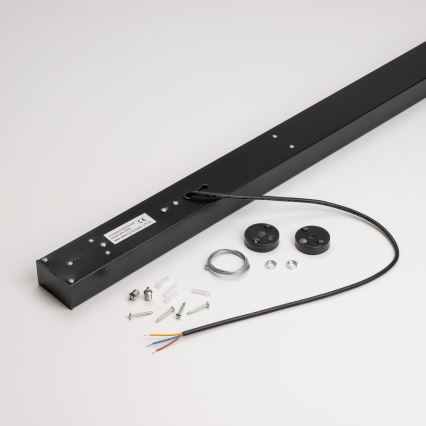 LED Sufitowa natynkowa lampa wisząca CYNIDECO LED/30W/230V 4000K czarna