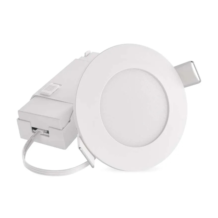 LED Oprawa sufitowa łazienkowa LORI LED/4,5W/230V IP65 2700/4000K śr. 8,5 cm biała