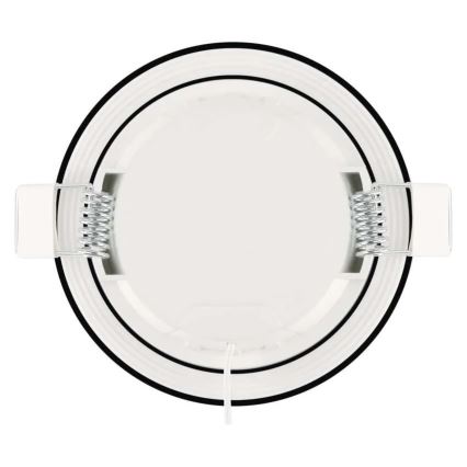 LED Podtynkowe oświetlenie łazienkowe LORI LED/4,5W/230V IP65 2700/4000K śr. 8,5 cm czarne