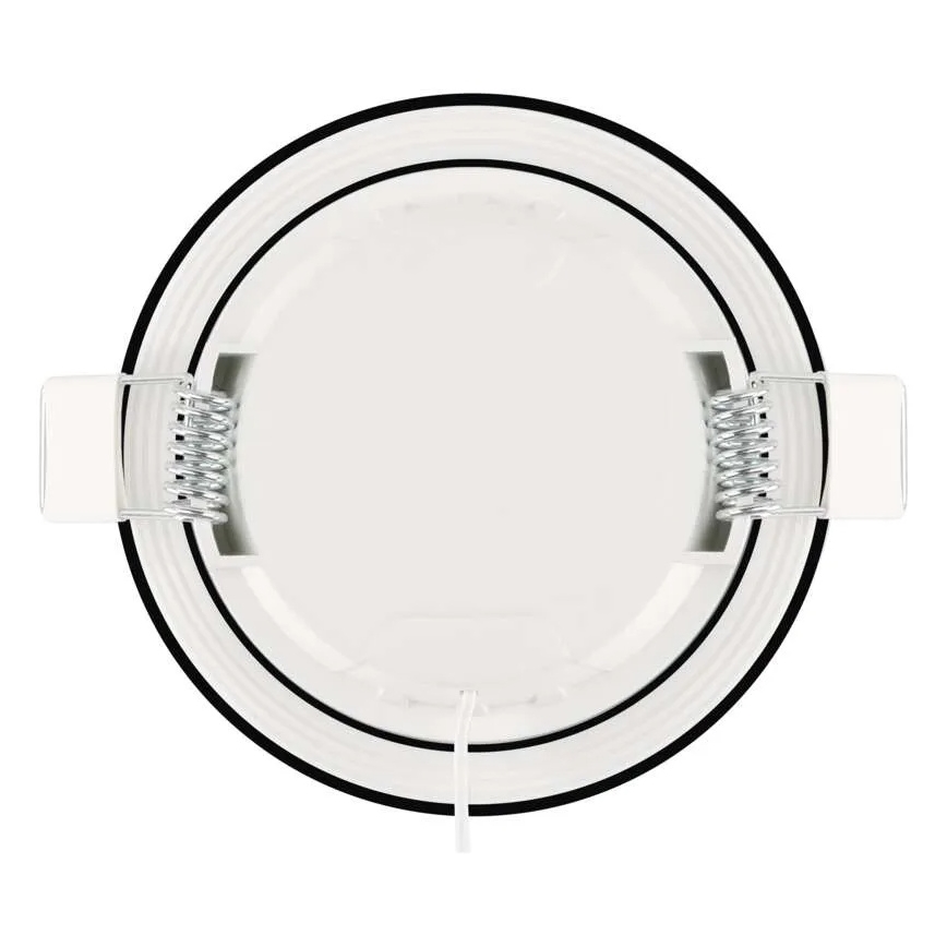 LED Podtynkowe oświetlenie łazienkowe LORI LED/4,5W/230V IP65 2700/4000K śr. 8,5 cm czarne