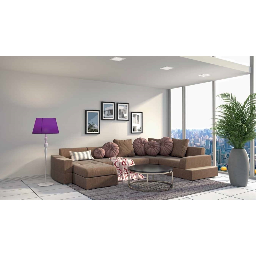 LED Podwieszane oświetlenie łazienkowe VEGA LED/24W/230V 3800K 29,8 cm IP44 biały śnieżny
