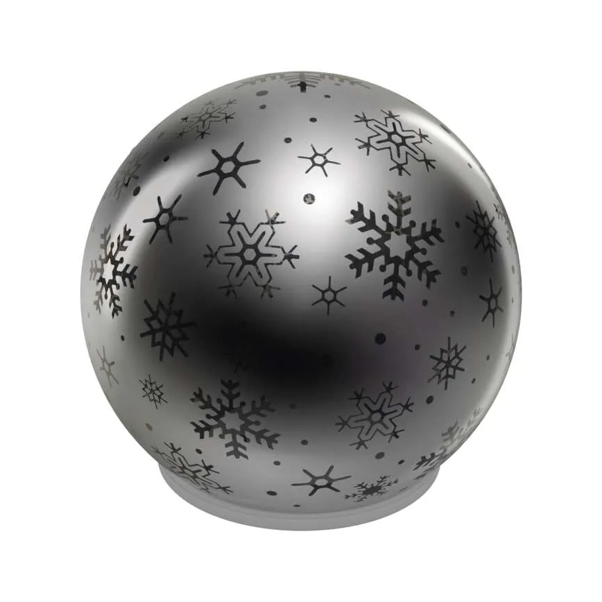 LED Świąteczna dekoracja LED/0,3W/3xAA kula śr. 12 cm