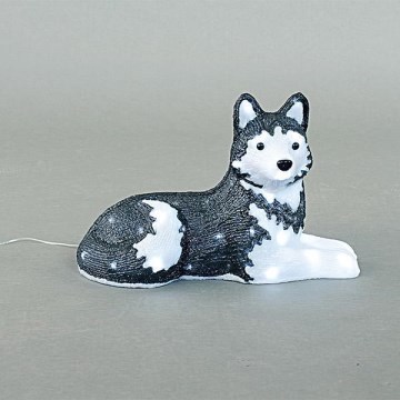 LED Świąteczna dekoracja zewnętrzna LED/3,6W/230V IP44 zimna biel husky