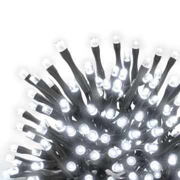 LED świąteczny łańcuch świetlny zewnętrzny 100xLED/15m IP44 zimna biel