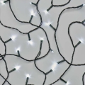 LED świąteczny łańcuch zewnętrzny 180xLED/8 trybów 23m IP44 zimna biel