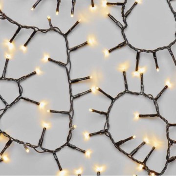 LED Świąteczny łańcuch zewnętrzny 600xLED/17m IP44 ciepła biała