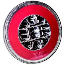 LED Światło pozycyjne MULTI LED/2,5W/12-24V IP67 czerwony