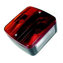 LED Światło pozycyjne MULTI LED/47W/12-24V IP67 czerwony