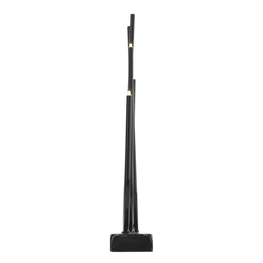 LED świecznik świąteczny 6xLED/2xAA czarny