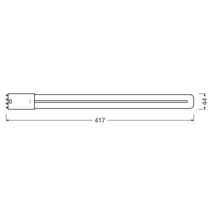 LED Świetlówka 2G11/18W/230V 4000K - Osram