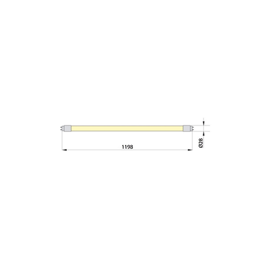 LED Świetlówka ECOSTER T8 G13/18W/230V 4000K